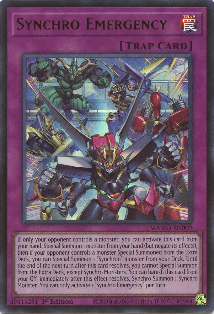 Synchro Emergency - Magnificent Monsters (MAMO)