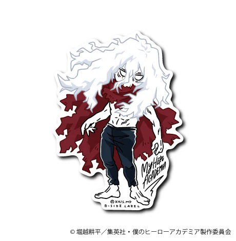 My Hero Academia Default Tomura Shigaraki B-Side Label Sticker Japan Exclusive