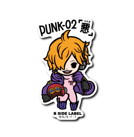 One Piece Lilith "Punk 02" B-Side Label Sticker