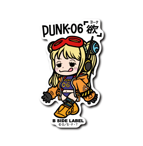 One Piece York "Punk 06" B-Side Label Sticker