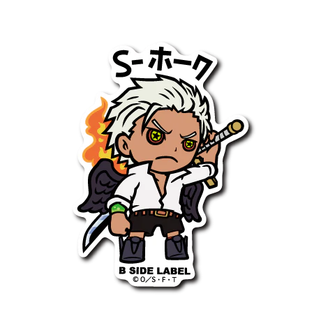 One Piece S-Hawk B-Side Label Sticker