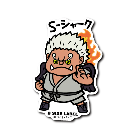 One Piece S-Shark B-Side Label Sticker