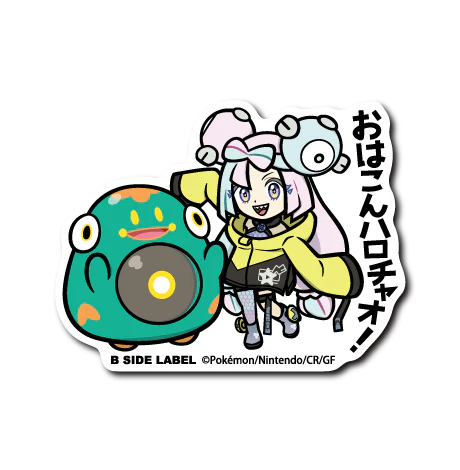 Pokemon Iono & Bellibolt B-Side Label Sticker