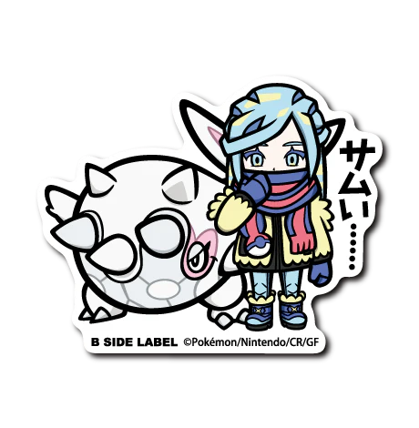 Pokemon Grusha & Cetitan B-Side Label Sticker