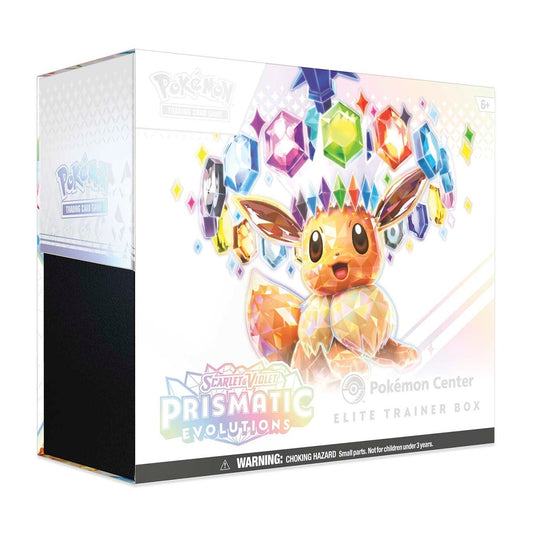 Pokemon TCG: Scarlet & Violet Prismatic Evolutions Elite Trainer Box