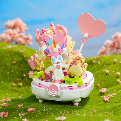 Keeppley Pokemon Sylveon Bonsai Building Blocks Set