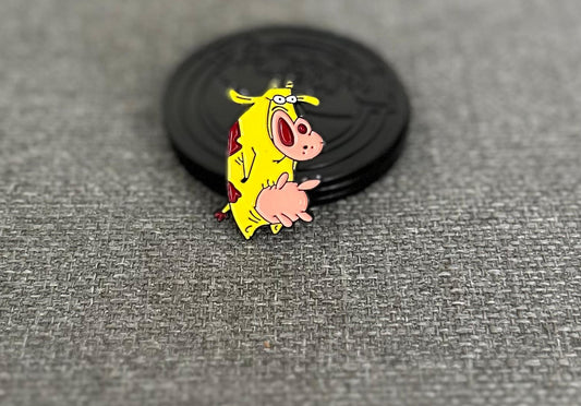 Cow and Chicken Cow Collectible Pin Asia Exclusive