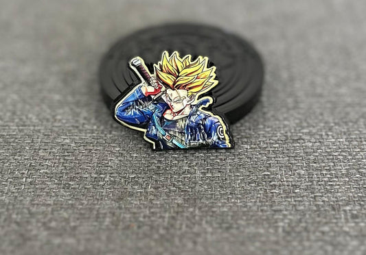 Dragonball Z Super Saiyan Trunks Collectible Pin Asia Exclusive