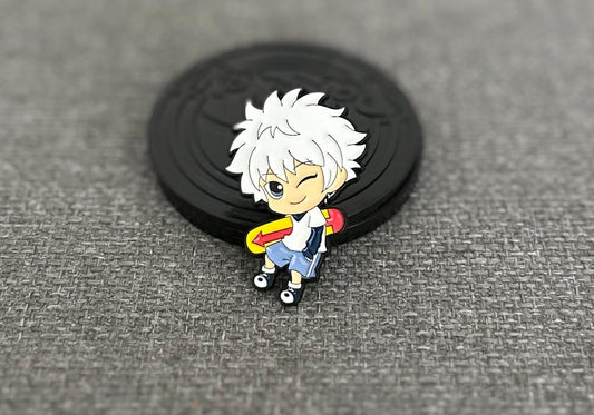 Hunter x Hunter Chibi Killua with Skateboard Collectible Pin Asia Exclusive