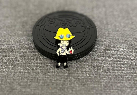 One Piece Chibi Ace Collectible Pin Asia Exclusive
