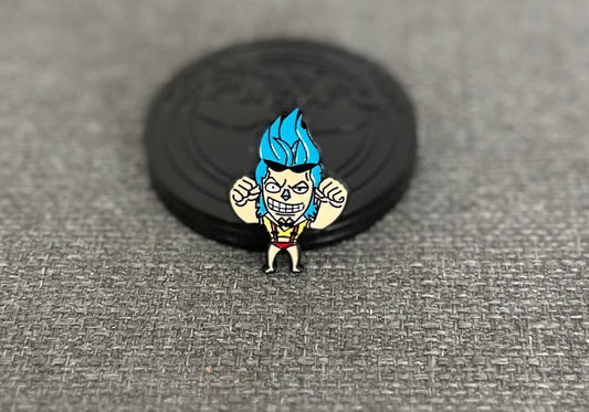 One Piece Chibi Frankie Collectible Pin Asia Exclusive