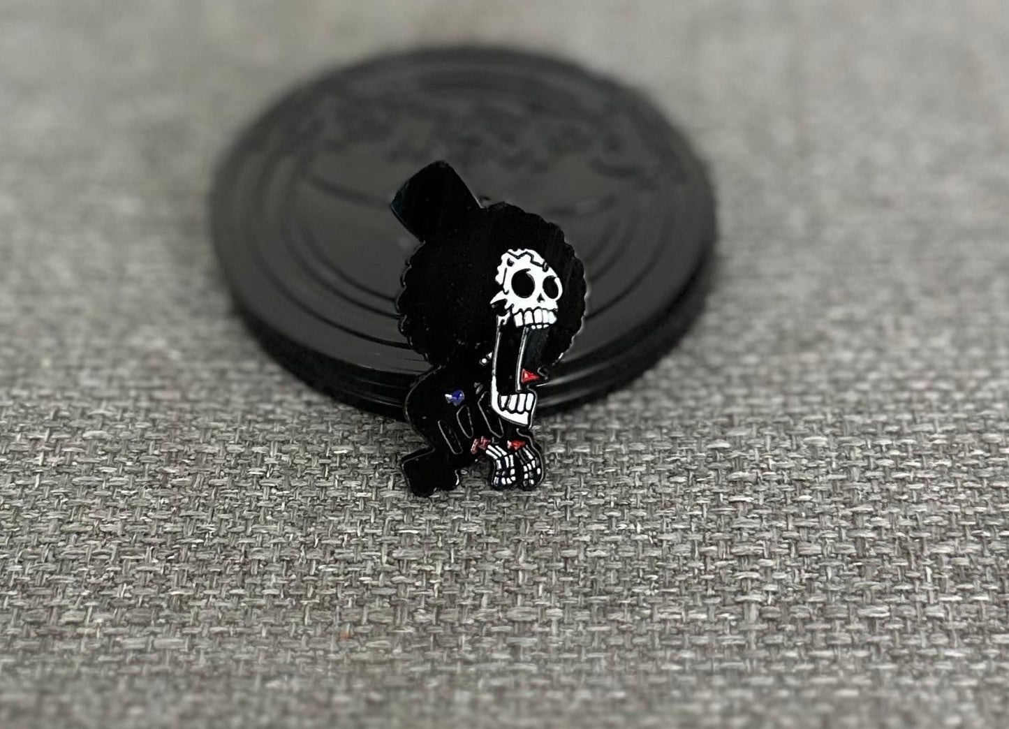 One Piece Chibi Brook Collectible Pin Asia Exclusive