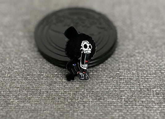 One Piece Chibi Brook Collectible Pin Asia Exclusive