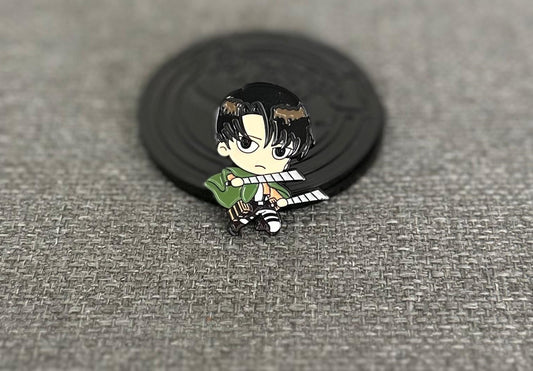 Attack On Titan Levi Collectible Pin Asia Exclusive