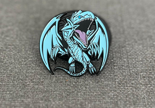 Yugioh Blue Eyes White Dragon Collectible Pin Asia Exclusive