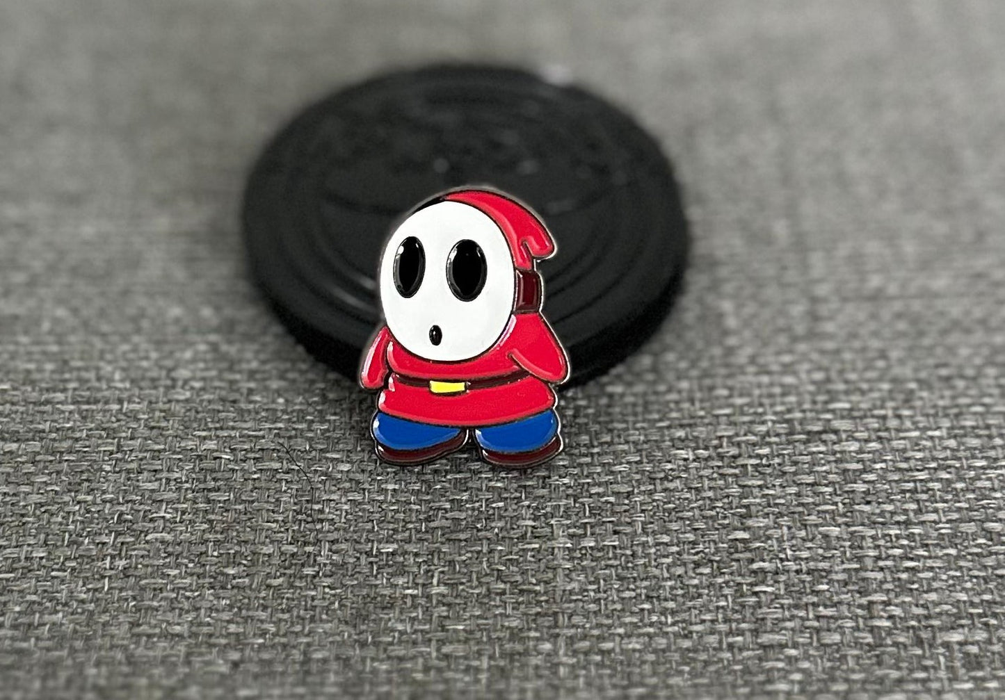 Super Mario Shy Guy Collectible Pin Asia Exclusive