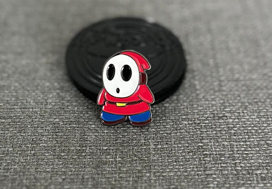 Super Mario Shy Guy Collectible Pin Asia Exclusive