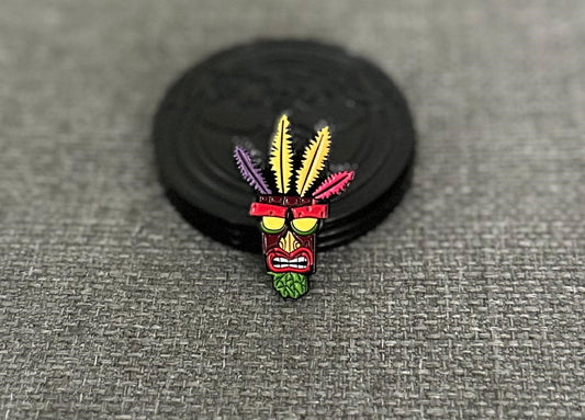 Crash Bandicoot Aku Aku Collectible Pin Asia Exclusive