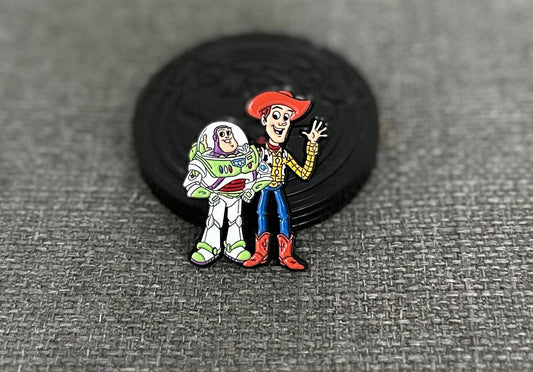 Disney Toy Story Buzz Lightyear & Woody Collectible Pin Asia Exclusive