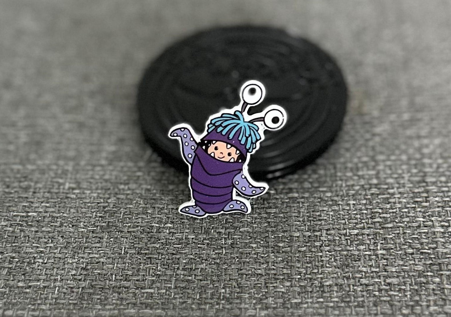 Disney Monsters Inc Boo with costume Collectible Pin Plastic Asia Exclusive