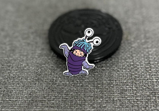 Disney Monsters Inc Boo with costume Collectible Pin Plastic Asia Exclusive
