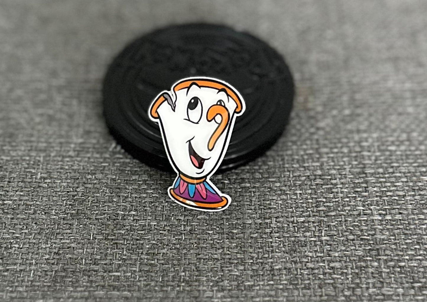 Disney The Beauty and The Beast Chip Collectible Pin Plastic Asia Exclusive