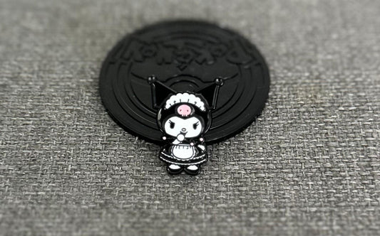 Sanrio My Melody & Kuromi Kuromi Maid Collectible Pin Asia Exclusive