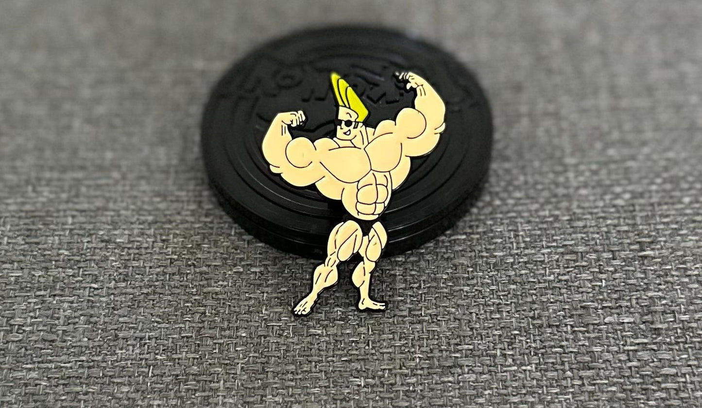 Johnny Bravo Johnny Bravo Bodybuilder Collectible Pin Asia Exclusive