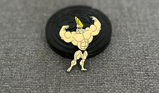 Johnny Bravo Johnny Bravo Bodybuilder Collectible Pin Asia Exclusive