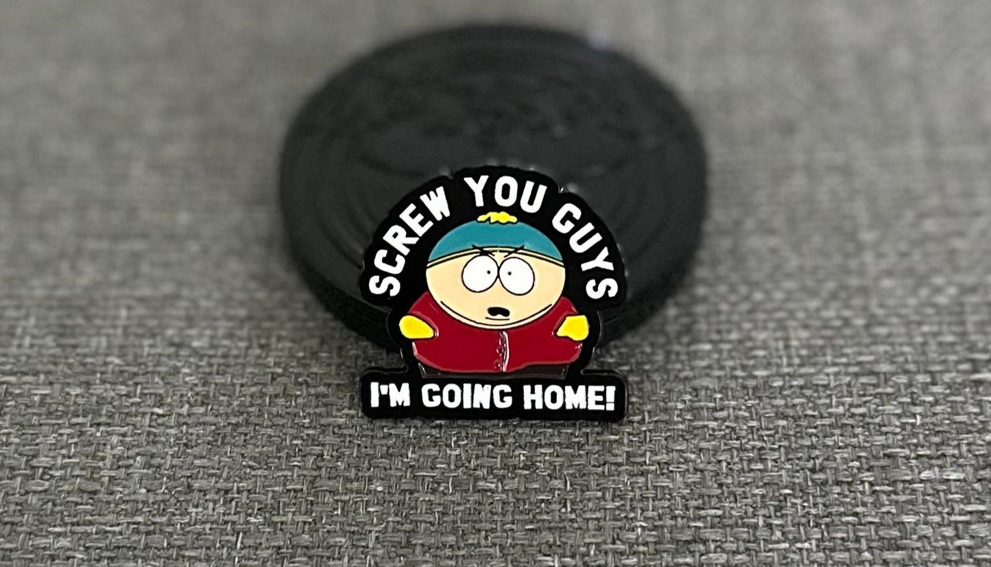 South Park Eric Cartman "Screw You Guys, I'm Going Home" Collectible Pin Asia Exclusive