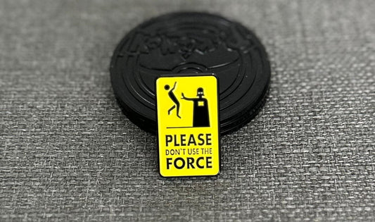 Star Wars Darth Vader Please Don't Use The Force Collectible Pin Asia Exclusive
