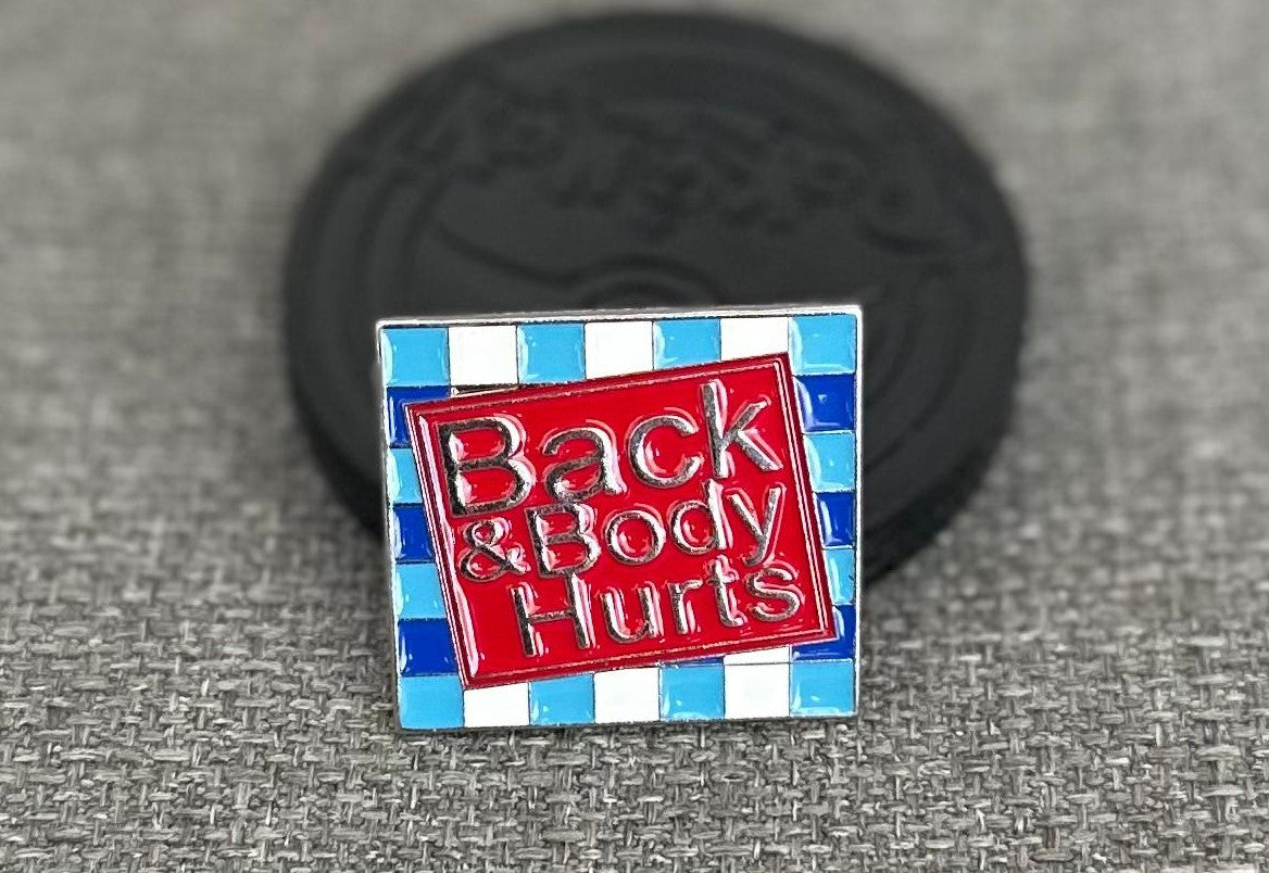 Lifestyle Back & Body Hurts Collectible Pin Asia Exclusive