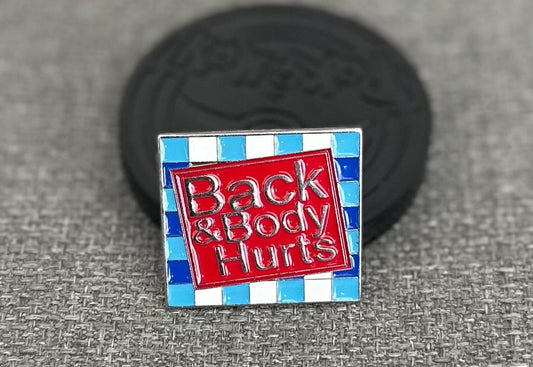Lifestyle Back & Body Hurts Collectible Pin Asia Exclusive