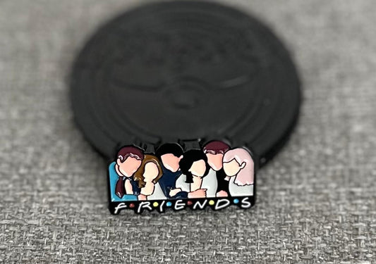 Friends Friends Logo With Characters Collectible Pin Asia Exclusive