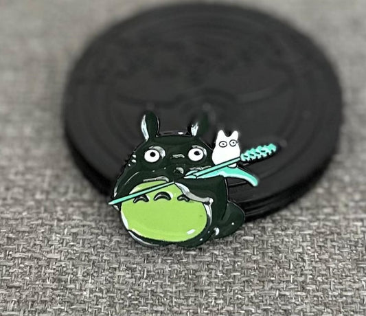 Studio Ghibli My Neighbor Totoro Totoro & The White Totoro Collectible Pin Asia Exclusive