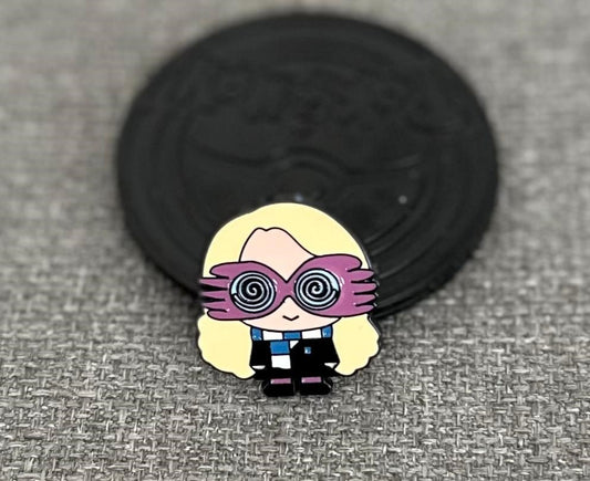 Harry Potter Luna Lovegood Chibi Collectible Pin Asia Exclusive