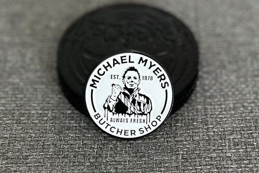 Halloween Michael Myers Butcher Shop Collectible Pin Asia Exclusive