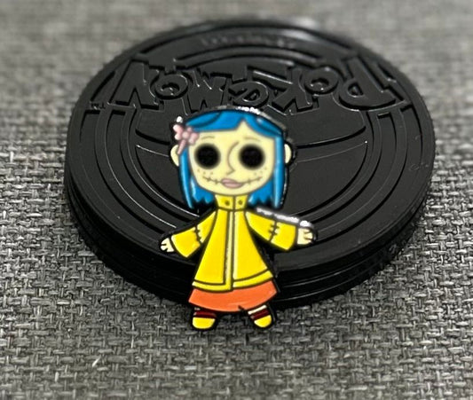 Coraline Coraline Jones Yellow Raincoat Collectible Pin Asia Exclusive