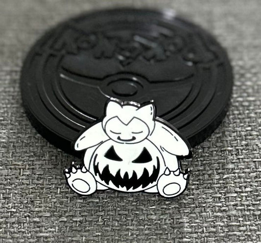 Pokemon Snorlax Halloween Version Collectible Pin Asia Exclusive