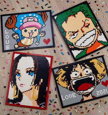 One Piece Zoro with Sword Collectible Portrait Building Blocks