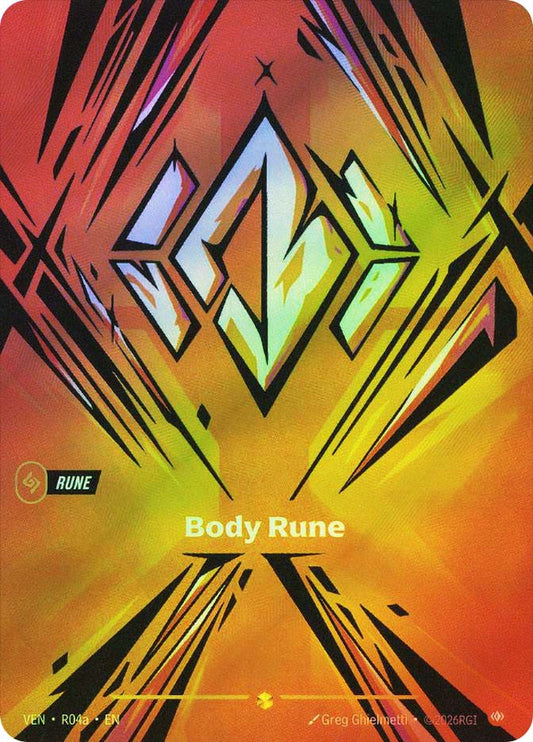Body Rune (R04a) - Vendetta (VEN)