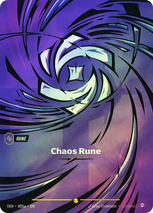 Chaos Rune (R05a) - Vendetta (VEN)