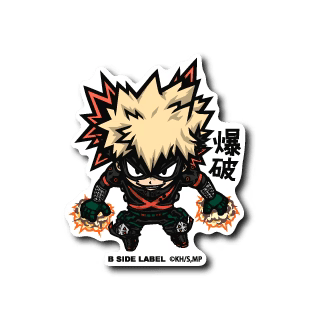 My Hero Academia Katsuki Bakugo B-Side Label Sticker