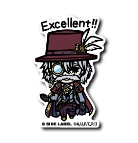Record of Ragnarok Jack The Ripper B-Side Label Sticker Japan Exclusive