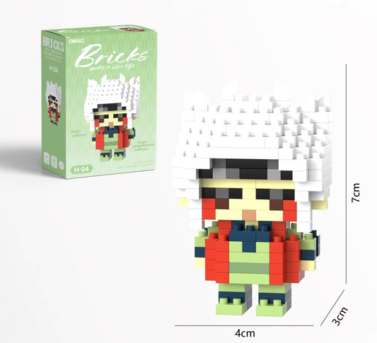 Naruto Jiraiya Bricks Make a Wise Life Life Asia Exclusive