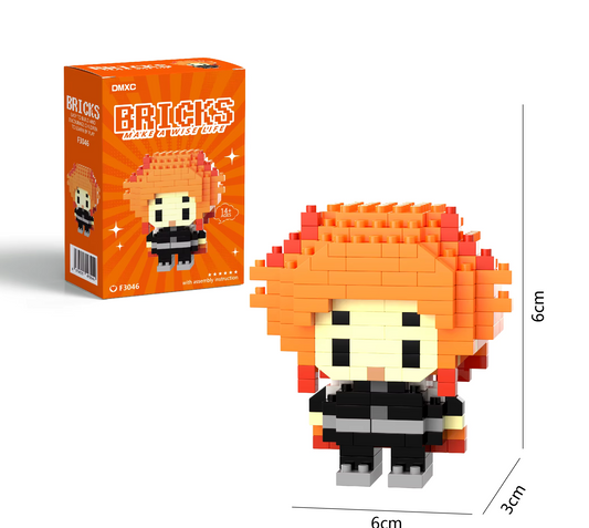 Demon Slayer Kyojuro Rengoku Bricks Make a Wise Life Life Asia Exclusive