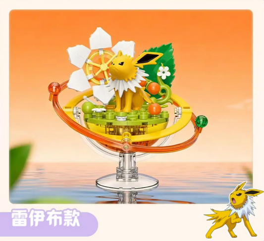 Keeppley Pokemon Family Planet Series Jolteon Building Blocks Set