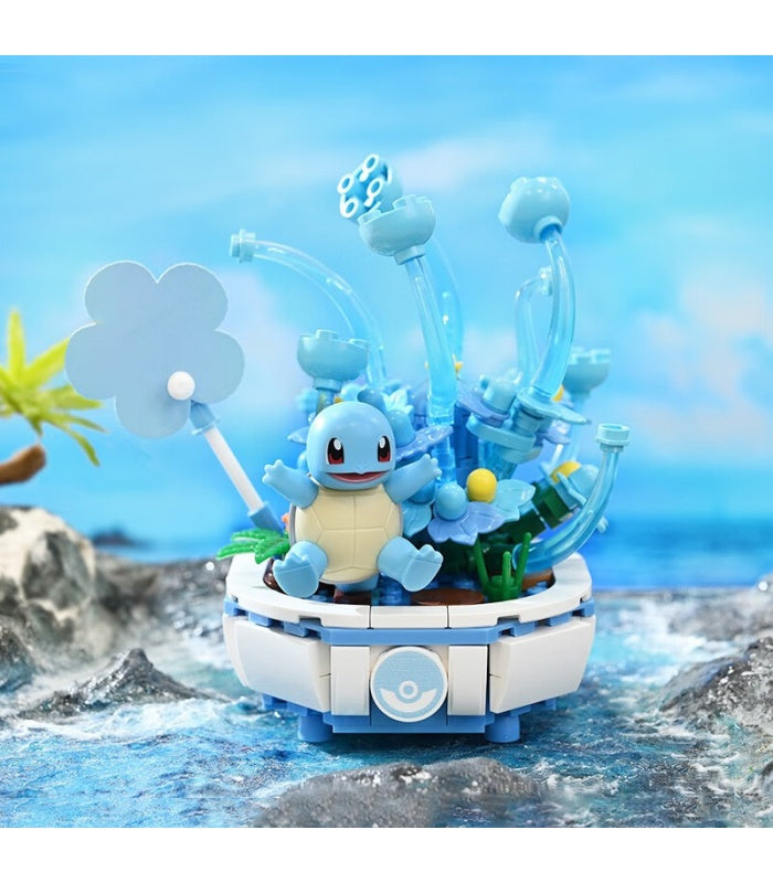 Keeppley Pokemon Squirtle Bonsai Building Blocks Set