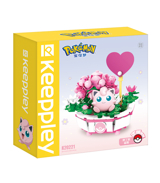 Keeppley Pokemon Jigglypuff Bonsai Building Blocks Set