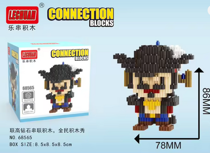 Lechuan/Linkgo One Piece Mihawk Micro Building Blocks Set Asia Exclusive